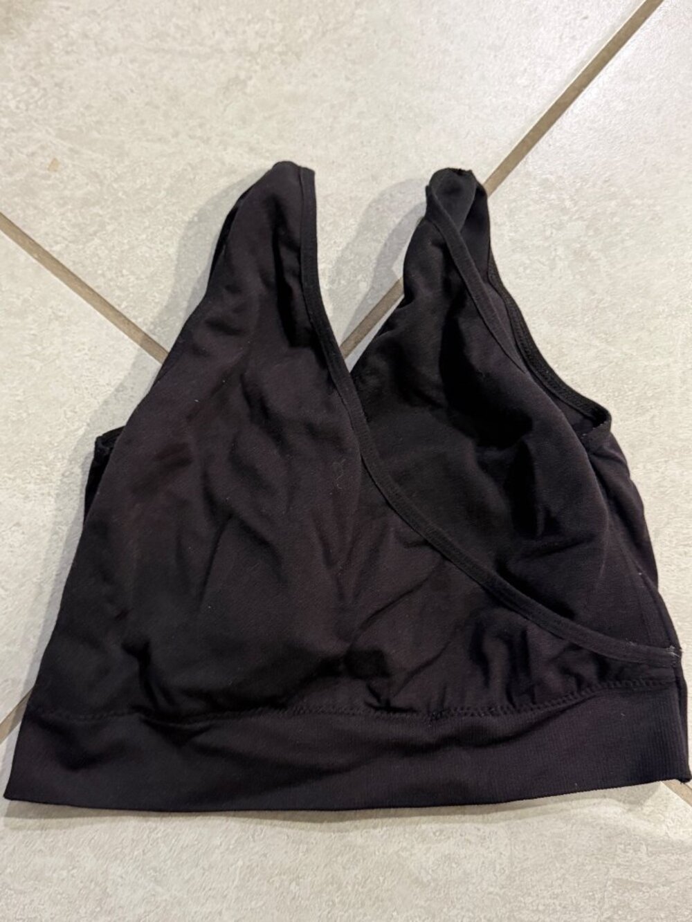 Belly Bandit Black Nursing bra sz S